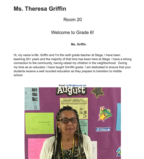 Ms. Griffin